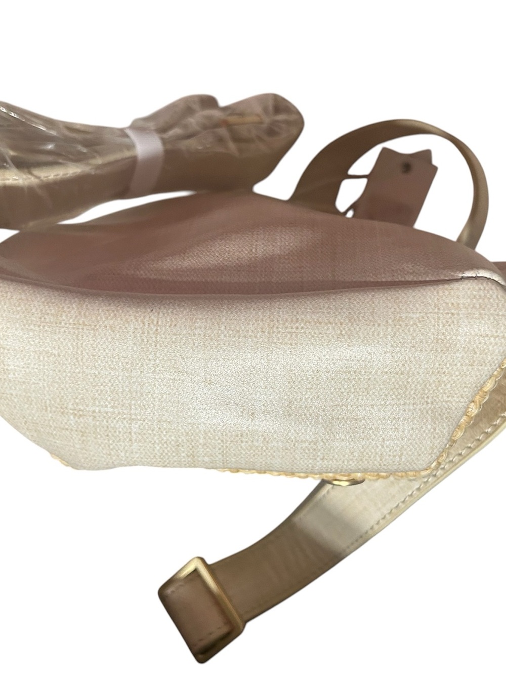 Hunter | Ricotta Raffia/Brushed Gold | Sml - Picture 4 of 6
